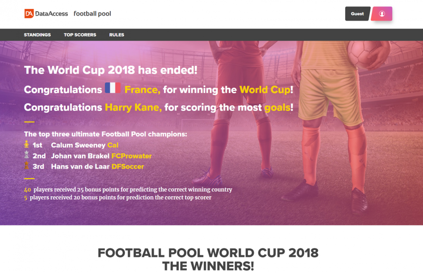 Design-Portfolio-Footballpool-Website